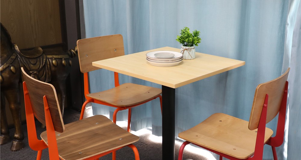 Oak Color Wood Table Top